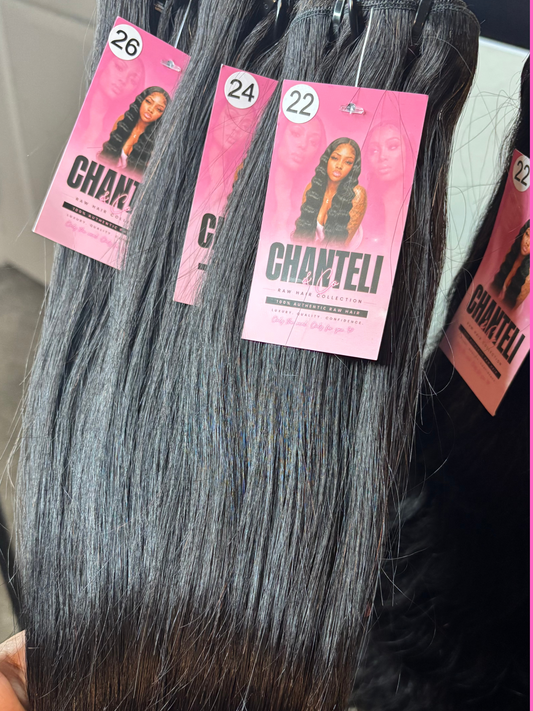 Silk Press Straight | Natural Straight Luxury Hair